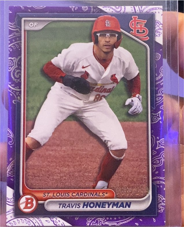 2024 Bowman #BP-46 Travis Honeyman — front