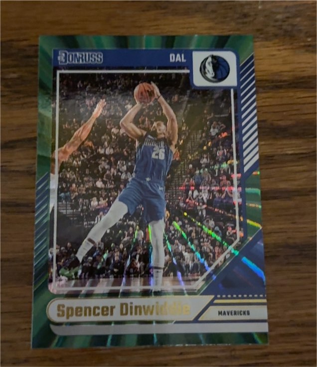 2024-25 Panini Donruss #112 Spencer Dinwiddie — front