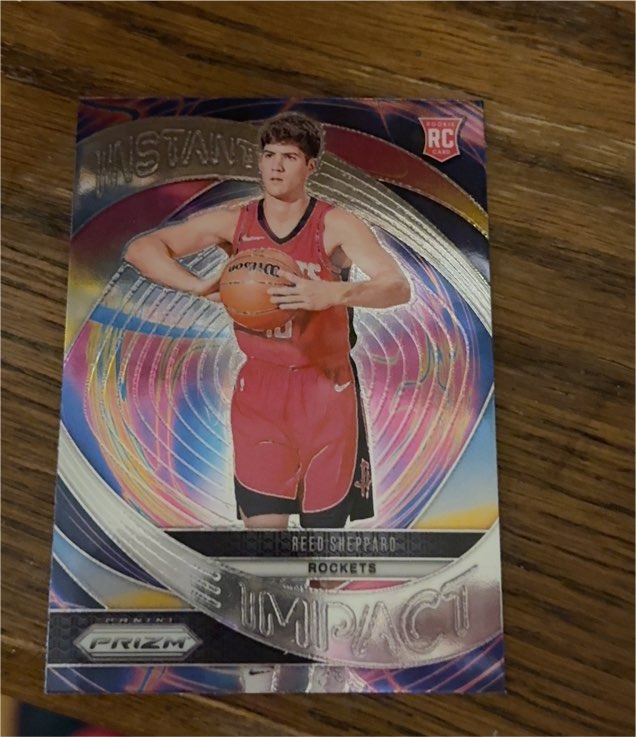 2024-25 Panini Prizm Instant Impact #24 Reed Sheppard — front