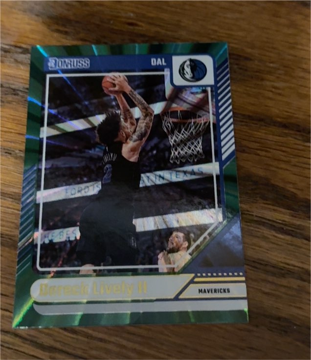 2024-25 Donruss #166 Dereck Lively II — front