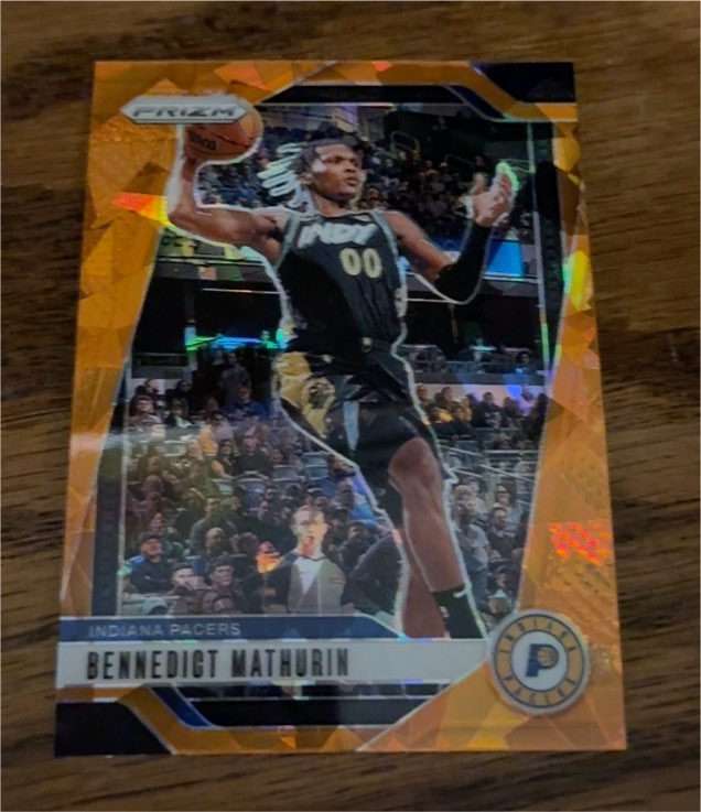 2024-25 Panini Prizm #40 Bennedict Mathurin — front