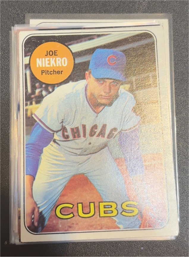 1969 Topps #43 Joe Niekro — front