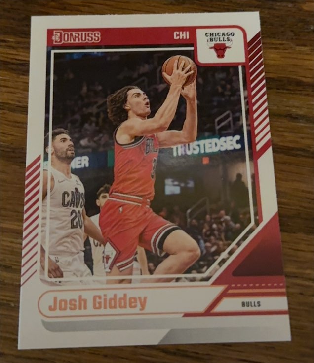 2024-25 Donruss #190 Josh Giddey — front
