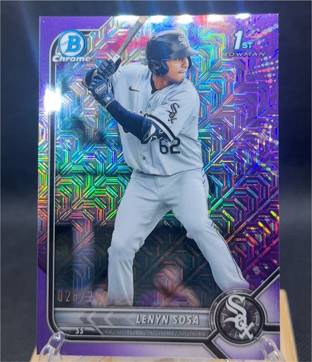 2022 Bowman Chrome #BCP-76 Lenyn Sosa — front