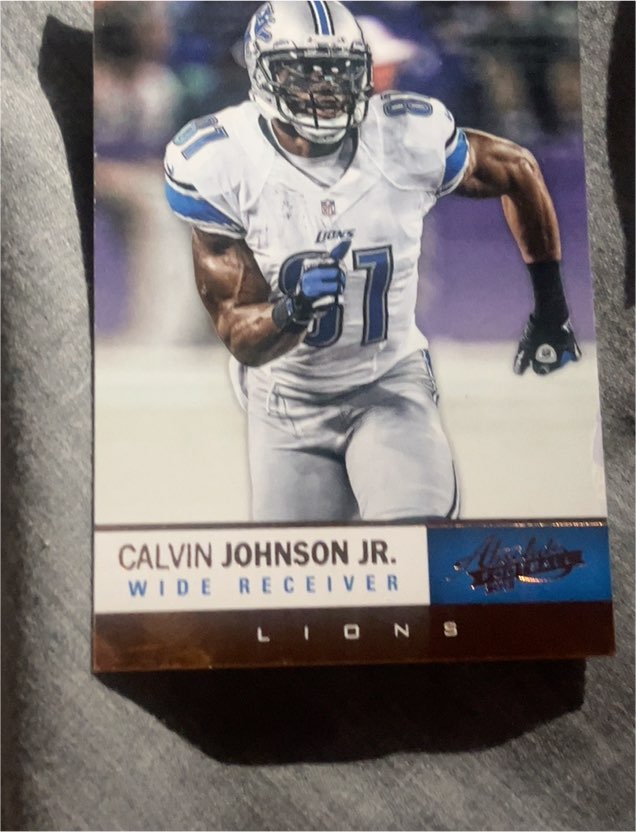 2012 Panini Absolute #46 Calvin Johnson — front