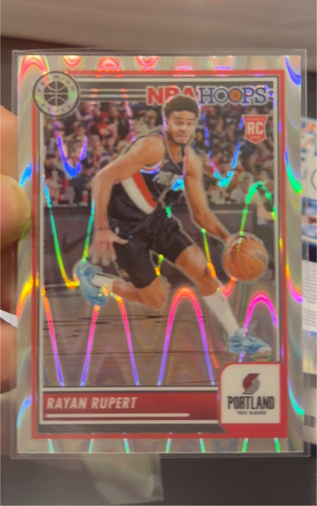 2023-24 Panini NBA Hoops Premium Stock #155 Rayan Rupert — front