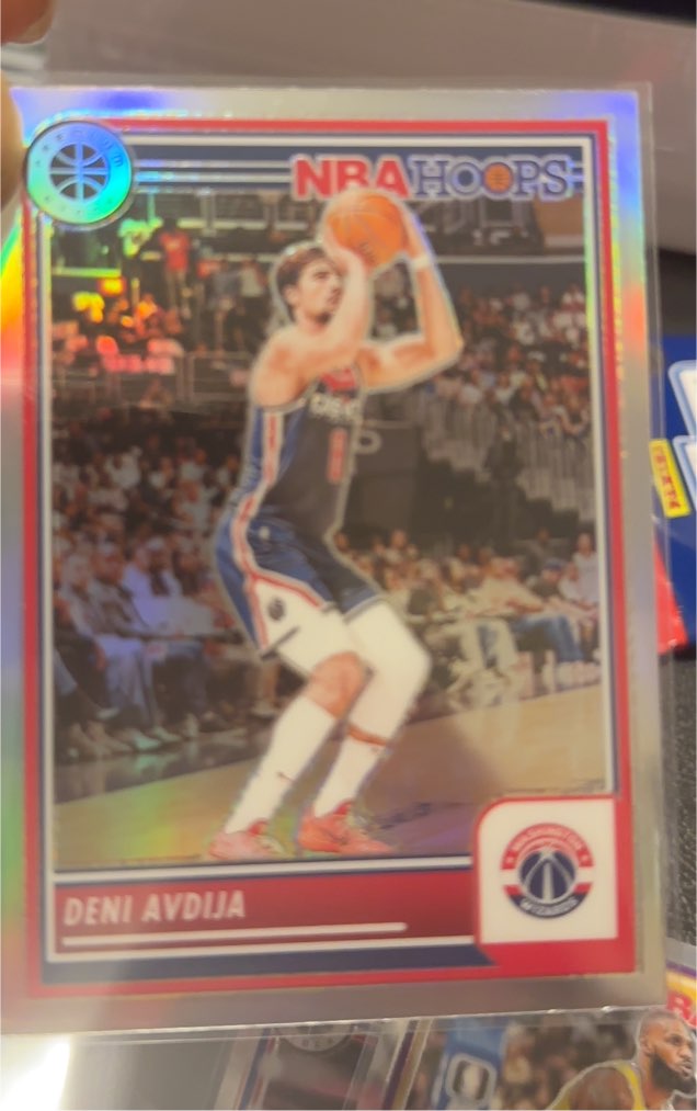 2023-24 Panini NBA Hoops Premium Stock #226 Deni Avdija — front