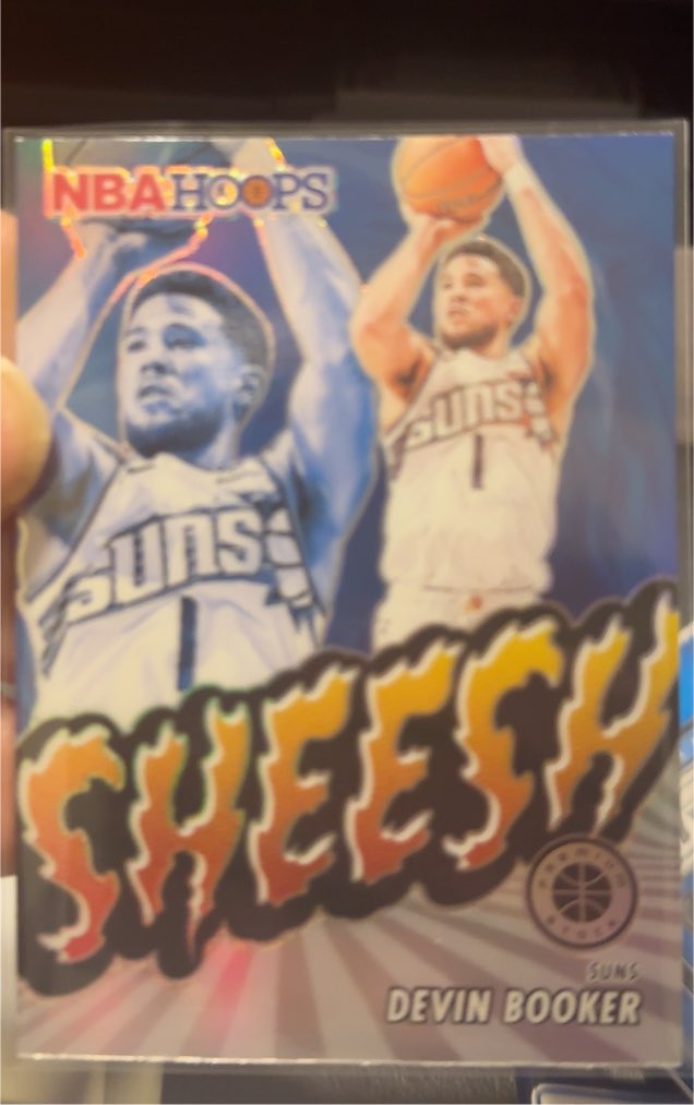 2023-24 Panini Premium Stock #7 Devin Booker Sheesh — front
