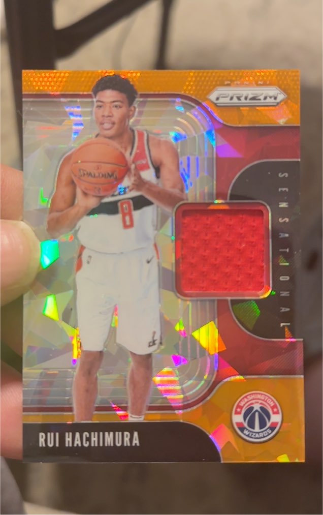 2019-20 Panini Prizm #SS-8 Rui Hachimura — front
