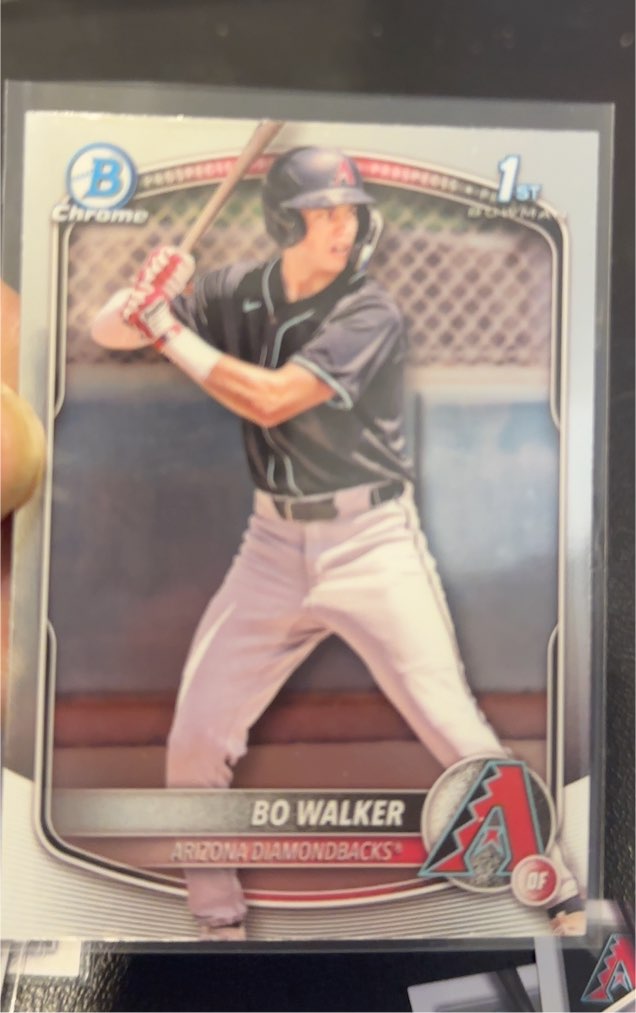 2025 Bowman Chrome Prospects #BCP-92 Bo Walker — front