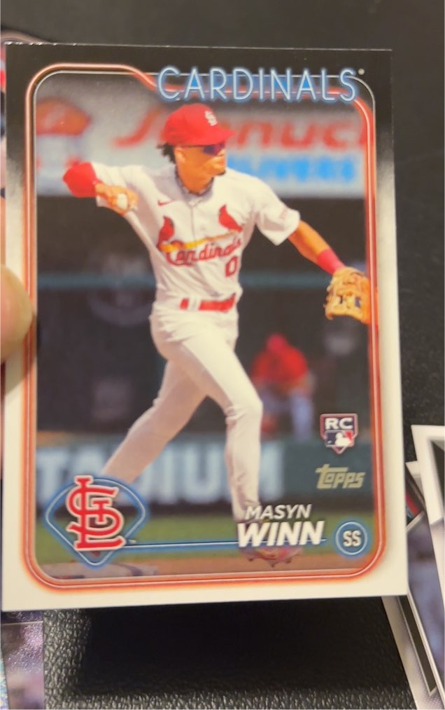 2024 Topps Series 2 #480 Masyn Winn — front