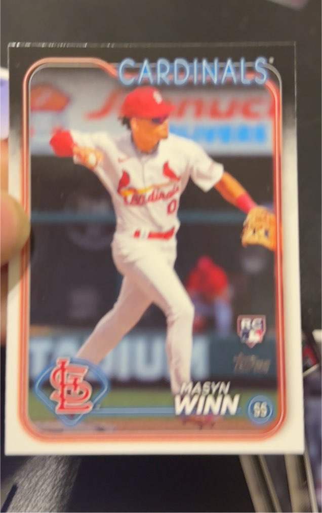2024 Topps #480 Masyn Winn — front