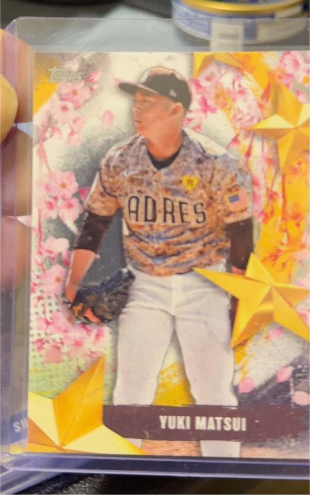 2025 Topps Series 1 Tokyo Series #SOJ-12 Yuki Matsui Stars of Japan — front