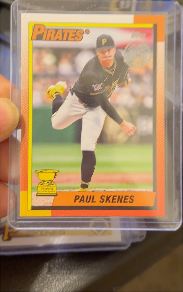 2025 Topps Series 1 #T90-63 Paul Skenes — front