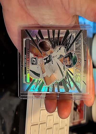 2020 Donruss Optic My House Aaron Rodgers — front