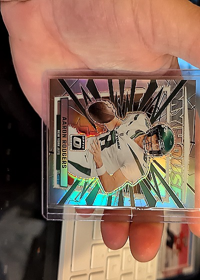 2023 Panini Donruss Optic My House Silver Prizm #2 Aaron Rodgers — front