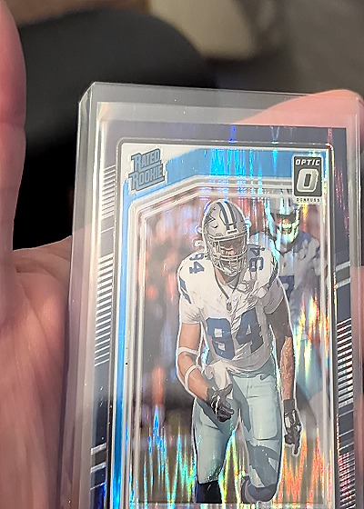 2024 Panini Donruss Optic Rated Rookie # Unknown Dallas Cowboys — front