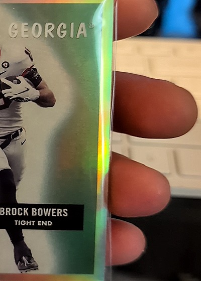 2024 Bowman University Chrome #55B-2 Brock Bowers — front