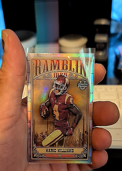 2023 Bowman Chrome University #RM-7 Mario Williams Ramblin Man — front