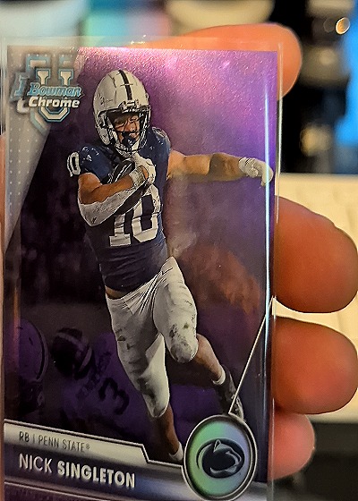 2023 Bowman Chrome #114 Nick Singleton — front