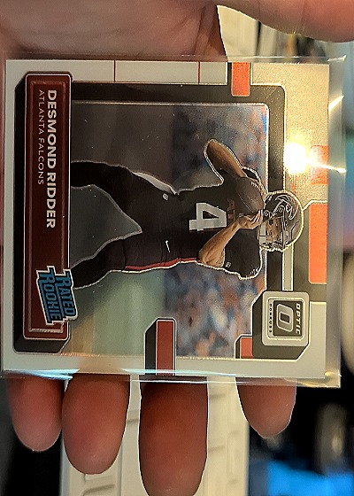 2022 Donruss Optic #202 Desmond Ridder — front