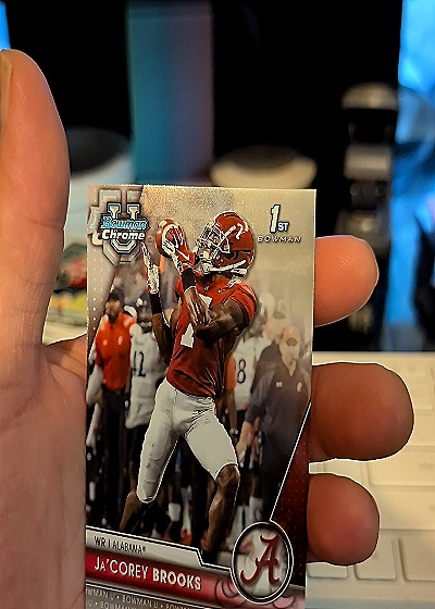 2023 Bowman Chrome University #4 Ja'Corey Brooks — front