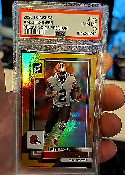 2022 Donruss #149 Amari Cooper — front