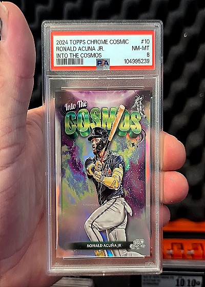 2024 Topps Chrome Cosmic #10 Ronald Acuna Jr. — front