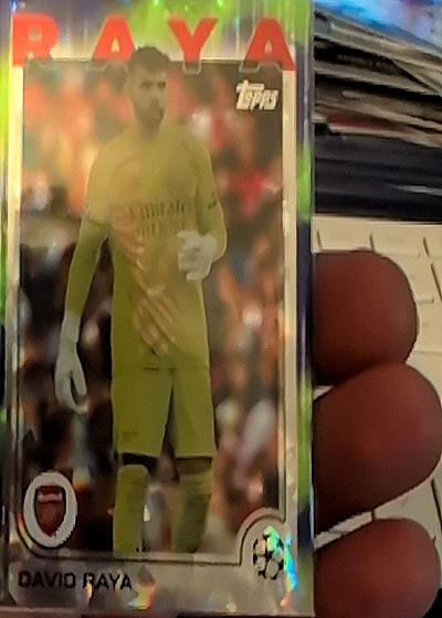 2024-25 Topps UEFA Club Competitions David Raya — front