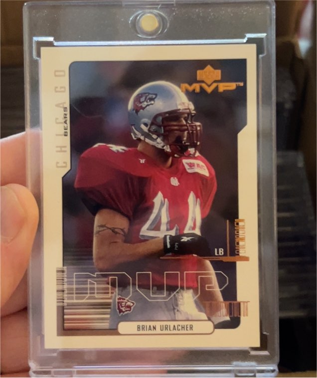 2000 Upper Deck MVP #192 Brian Urlacher — front