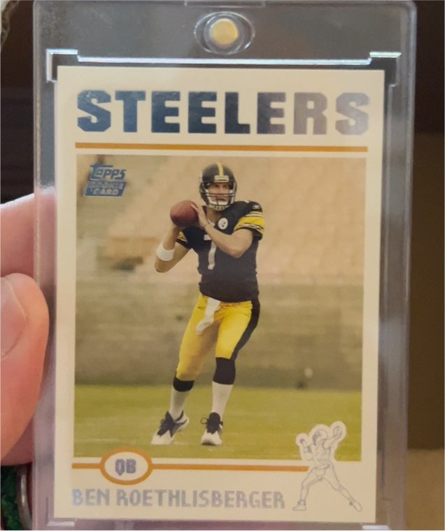 2004 Topps #311 Ben Roethlisberger — front
