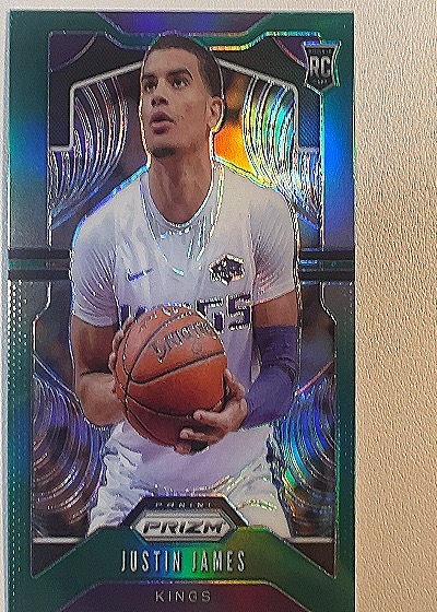 2019-20 Panini Prizm #295 Justin James — front
