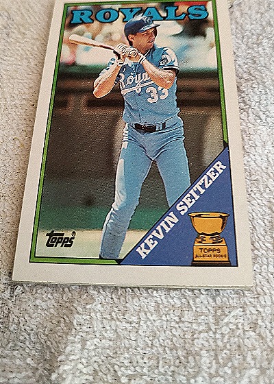 1988 Topps #275 Kevin Seitzer — front