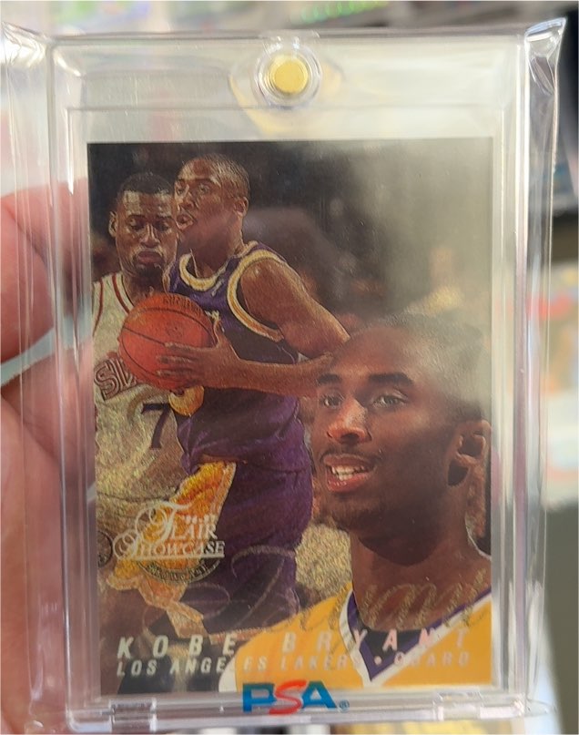 1996-97 Fleer Flair Showcase Row 0 #31 Kobe Bryant Rookie — front