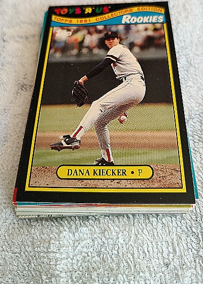 1991 Topps Collectors' Edition Rookies Dana Kiecker — front