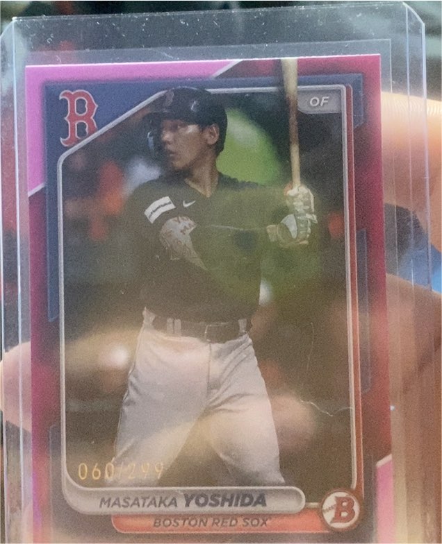 2024 Bowman #5 Masataka Yoshida — front