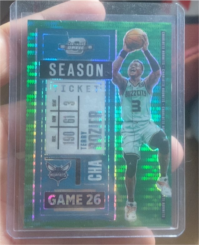 2020-21 Panini Contenders Optic Season Ticket #35 Terry Rozier — front