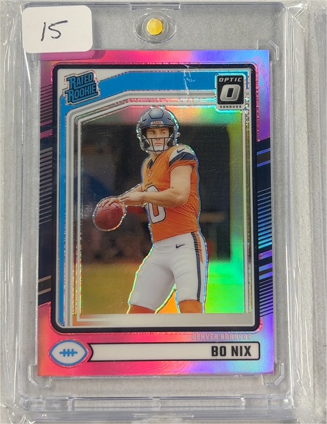 2024 Panini Donruss Optic Preview #369 Bo Nix — front