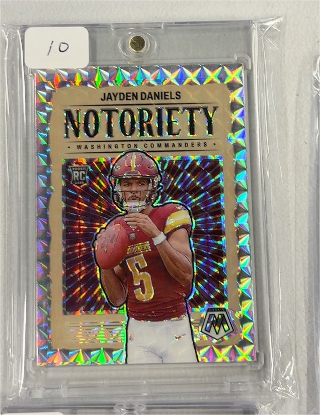 2024 Panini Mosaic Notoriety #19 Jayden Daniels — front