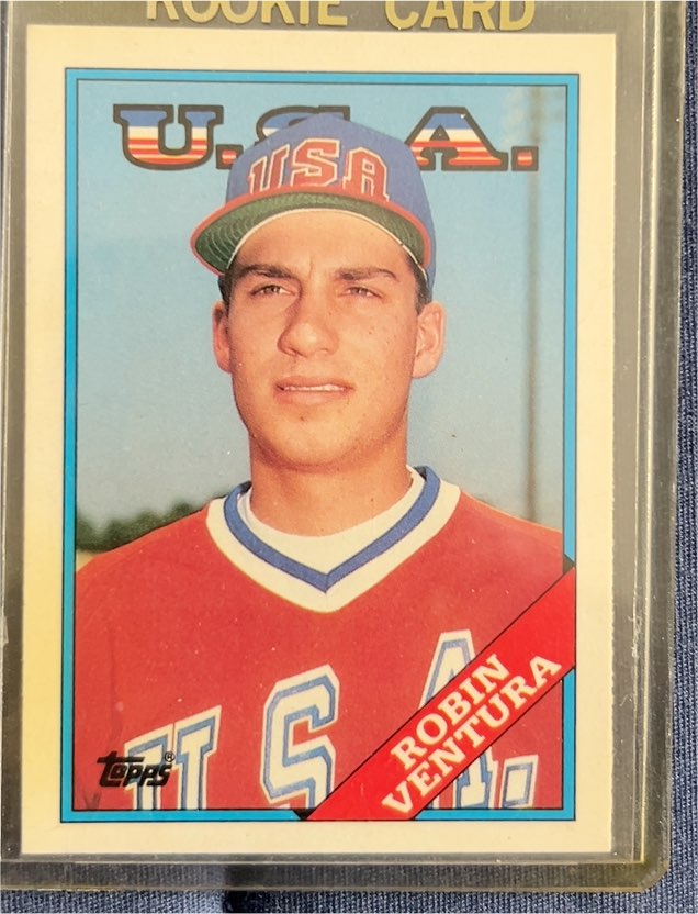 1988 Topps Traded #124T Robin Ventura — front