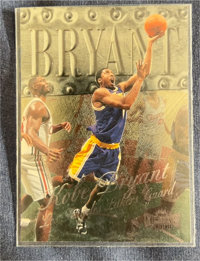 1998-99 Skybox Metal Universe #53 Kobe Bryant — front