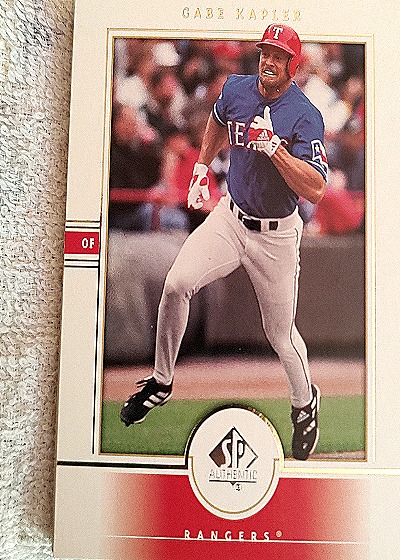 2000 SP Authentic #23 Gabe Kapler — front