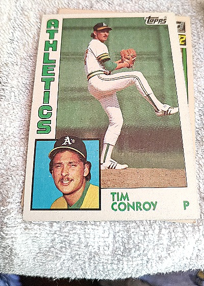 1984 Topps #189 Tim Conroy — front