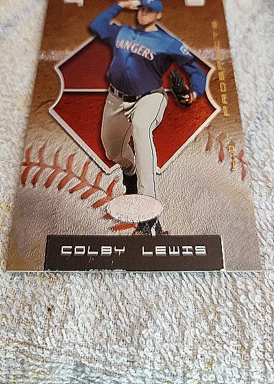 2002 Fleer Hot Prospects #115 Colby Lewis — front