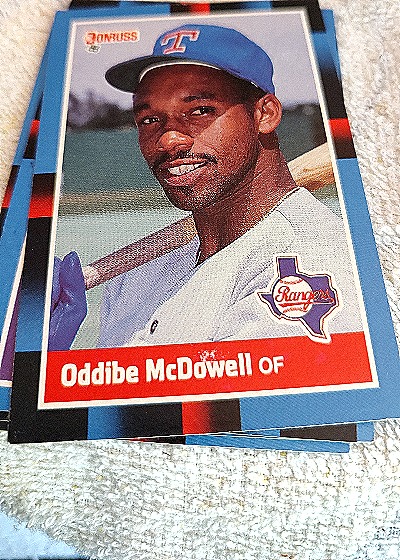 1988 Donruss #382 Oddibe McDowell — front