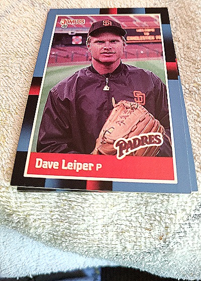 1988 Donruss #557 Dave Leiper — front