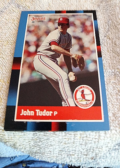 1988 Donruss #553 John Tudor — front