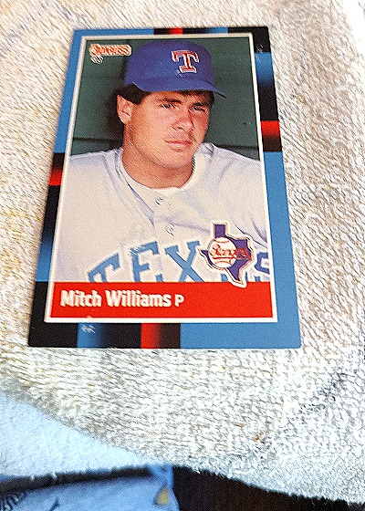 1988 Donruss #161 Mitch Williams — front