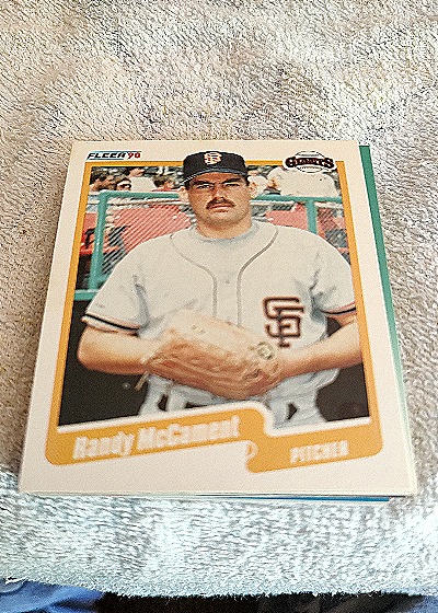 1990 Fleer #64 Randy McCament — front