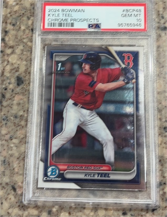 2024 Bowman Chrome Prospects #BCP-48 Kyle Teel — front